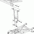 SPORTSMAN 6X6 - A03CL50AA Rear strut stabilizer