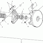 SCRAMBLER 500 4X4 - A03BG50AA Муфта сцепления