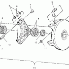 TRAIL BOSS 330 - A03CA32AA Муфта сцепления
