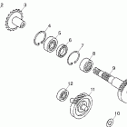SCRAMBLER 90 - A01EA09CA Ведущий вал