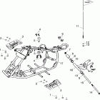 SCRAMBLER 50 - A03EA05CA/CB Frame body