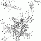 SPORTSMAN 700 - A03CH68AA/AC/AF/AH/AL Крепление двигателя