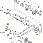 SCRAMBLER 50 - A02EA05CA Drive pulley