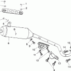 SPORTSMAN 90 - A03FA09CA/CC/CD Глушитель