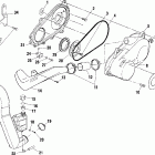 TRAIL BLAZER 400 - A03BA38CA Кожух сцепления