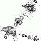 SPORTSMAN 600 - A03CH59AA Редуктор