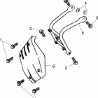 SCRAMBLER 50 - A03EA05CA/CB Бампер, Багажник. Брызговик