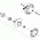 SPORTSMAN 700 - A02CH68AA/AB/AC/CA/CB Привод сцепления