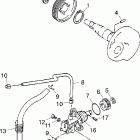 SCRAMBLER 90 - A01EA09CA Маслянный насос
