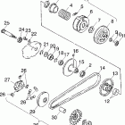 PREDATOR 90 - A03KA09CA Drive pulley