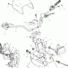 SPORTSMAN 600 - A03CH59AA Руль и фара