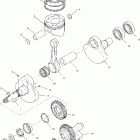 MAGNUM 4X4 HDS - A03CD50FB 500 Коленвал и поршни