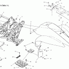 TRAIL BLAZER 250 - A03BA25CA/CB Переднее крыло