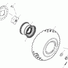 MAGNUM 330 4X4 - A03CD32AA/AB/AC/FB Переднее колесо