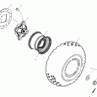 MAGNUM 4X4 HDS - A03CD50FB 500 Переднее колесо