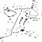 SPORTSMAN 90 - A03FA09CA/CC/CD Oil tank / fuel tank