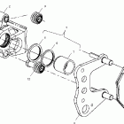 WORKER 500 - A01CH50EB Передний тормоз