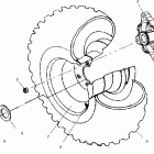 MAGNUM 330 2X4 - A03CB32AA Колесо заднее