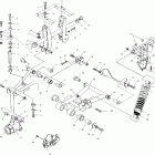 SPORTSMAN 400 - A03CH42AA/AB/AC Задняя подвеска
