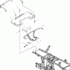 SPORTSMAN 700 - A03CH68AA/AC/AF/AH/AL Задний багажник