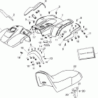SPORTSMAN 90 - A03FA09CA/CC/CD Cab / seat