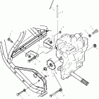 SPORTSMAN 6X6 - A03CL50AA Крепление КПП