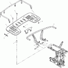 SPORTSMAN 600 - A03CH59AA Задний багажник