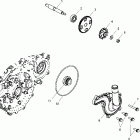 SPORTSMAN 700 - A03CH68AA/AC/AF/AH/AL Водяной насос