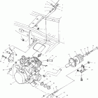 TRAIL BLAZER 400 - A03BA38CA Крепление двигателя