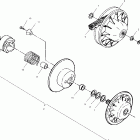 SCRAMBLER 500 4X4 - A03BG50AA Привод сцепления