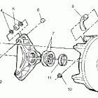 SPORTSMAN 6X6 - A03CL50AA Муфта сцепления