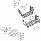 PREDATOR 90 - A03KA09CA Swing arm / footrest