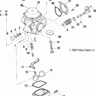 SPORTSMAN 6X6 - A03CL50AA Карбюратор