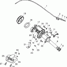 SPORTSMAN 90 - A03FA09CA/CC/CD Задний тормоз