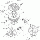 TRAIL BLAZER - A02BA25CA/CD Картер и блок цилиндр