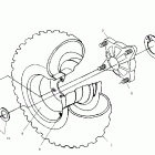 WORKER 500 - A01CH50EB Колесо заднее