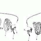 SCRAMBLER 50 - A02EA05CA Передний тормоз