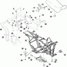 MAGNUM 325 4X4 FREEDOM - A02CD32AC Заднее крыло и сиденье