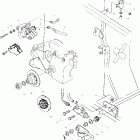 WORKER 500 - A01CH50EB Rear brake / foot pedal