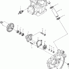 SCRAMBLER 400 2X4 - A02BA38CA Водяной насос