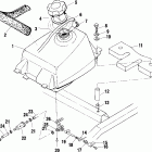 SCRAMBLER 500 4X4 - A02BG50AA Топливный бак
