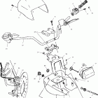 SPORTSMAN 700 - A02CH68AA/AB/AC/CA/CB Руль и фара