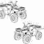 MAGNUM 325 4X4 FREEDOM - A02CD32AC Наклейки