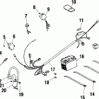 SCRAMBLER 90 - A02EA09CA Электрические части