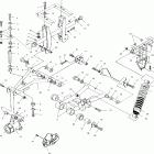 SPORTSMAN 400 - A02CH42AA Задняя подвеска