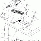 XPLORER 400 - A02CG38CA Топливный бак