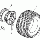 SCRAMBLER 50 - A02EA05CA Заднее колесо