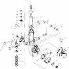 XPLORER 400 - A02CG38CA Передняя стойка