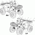 SPORTSMAN 700 - A02CH68AA/AB/AC/CA/CB Наклейки