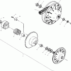 SCRAMBLER 400 2X4 - A02BA38CA Привод сцепления
